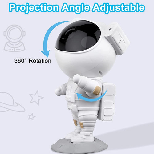 Astronaut Galaxy Star Projector Night Light With Timer Star Projector