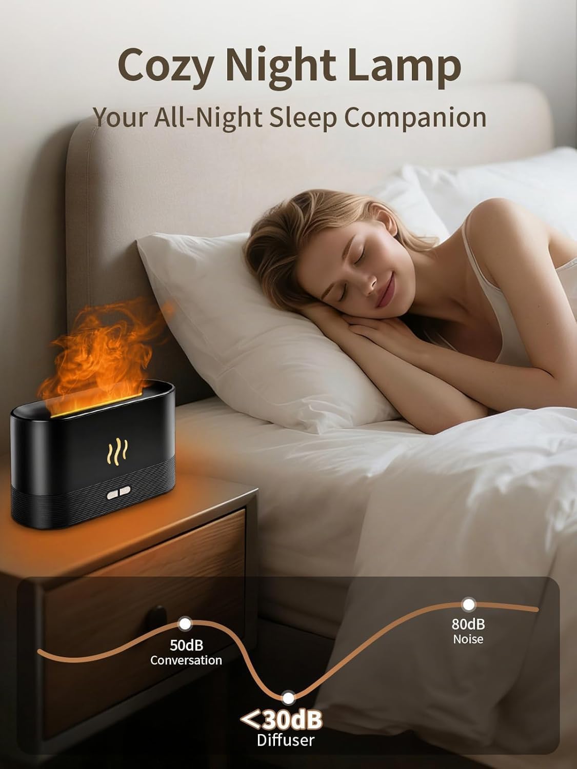 Flame Air Diffuser Humidifier