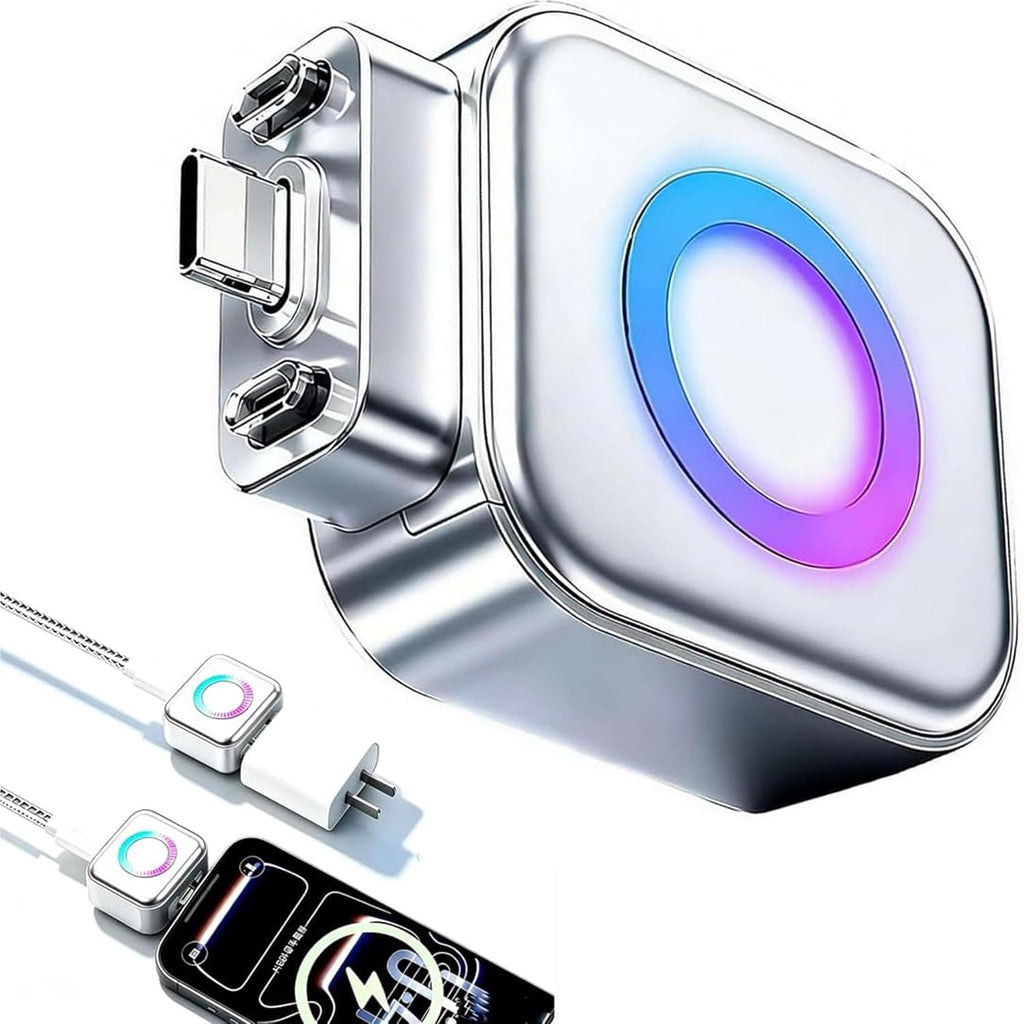 USB-C Smart Auto Eject Adapter with Charging Indicator Light